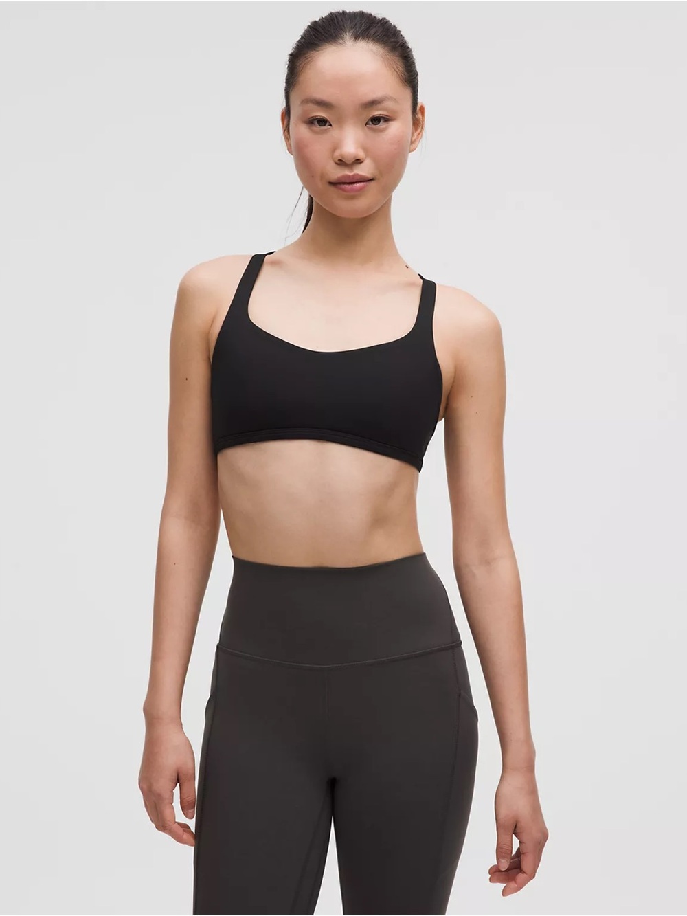 LULULEMON free to be wild bra black size 8